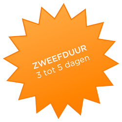 Zweefduur 3 tot 5 dagen